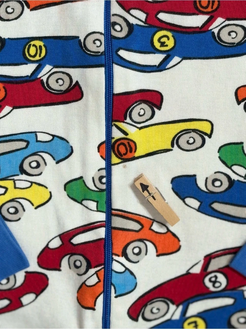 Hanna Andersson race stain neckline